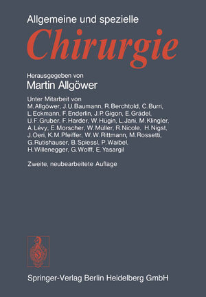 Buchcover Allgemeine und spezielle Chirurgie  | EAN 9783662216026 | ISBN 3-662-21602-7 | ISBN 978-3-662-21602-6