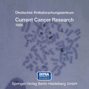 Buchcover Current Cancer Research 1986  | EAN 9783662217375 | ISBN 3-662-21737-6 | ISBN 978-3-662-21737-5