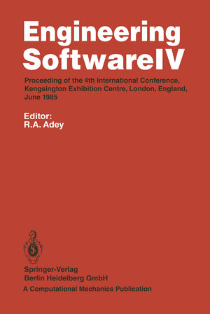 Buchcover Engineering Software IV  | EAN 9783662218778 | ISBN 3-662-21877-1 | ISBN 978-3-662-21877-8