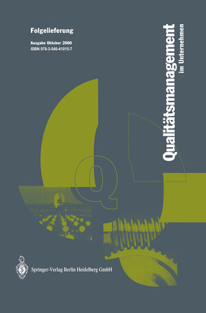 Buchcover Qualitätsmanagement im Unternehmen | W. Hansen | EAN 9783662251126 | ISBN 3-662-25112-4 | ISBN 978-3-662-25112-6