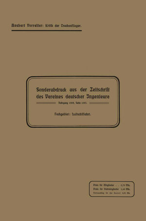Buchcover Kritik der Drachenflieger | Ansbert Vorreiter | EAN 9783662254677 | ISBN 3-662-25467-0 | ISBN 978-3-662-25467-7