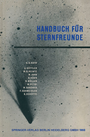 Buchcover Handbuch für Sternfreunde | Günter Dietmar Roth | EAN 9783662256008 | ISBN 3-662-25600-2 | ISBN 978-3-662-25600-8