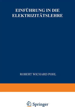 Buchcover Einführung in die Elektrizitätslehre  | EAN 9783662259405 | ISBN 3-662-25940-0 | ISBN 978-3-662-25940-5
