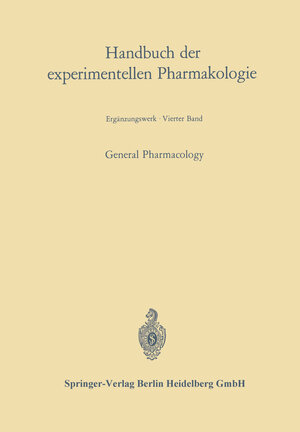 Buchcover General Pharmacology | Johannes Carl Bock | EAN 9783662271582 | ISBN 3-662-27158-3 | ISBN 978-3-662-27158-2