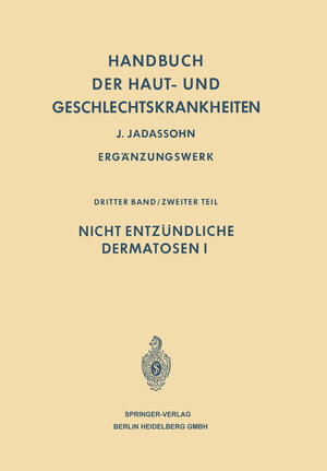 Buchcover Handbuch der Haut- und Geschlechtskrankheiten | Josef Jadassohn | EAN 9783662286364 | ISBN 3-662-28636-X | ISBN 978-3-662-28636-4