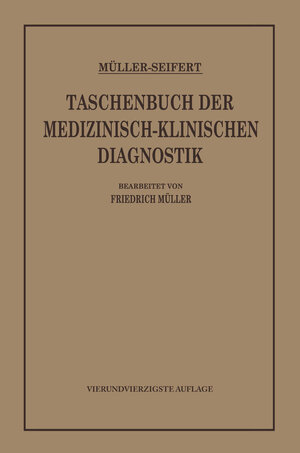 Buchcover Taschenbuch der medizinisch-klinischen Diagnostik | Friedrich von Müller | EAN 9783662300671 | ISBN 3-662-30067-2 | ISBN 978-3-662-30067-1