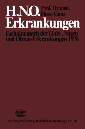 Buchcover H.N.O. Erkrankungen  | EAN 9783662305065 | ISBN 3-662-30506-2 | ISBN 978-3-662-30506-5