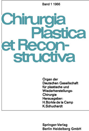 Buchcover Chirurgia Plastica et Reconstructiva  | EAN 9783662305683 | ISBN 3-662-30568-2 | ISBN 978-3-662-30568-3