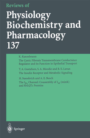 Buchcover Reviews of Physiology, Biochemistry and Pharmacology | M. P. Blaustein | EAN 9783662309834 | ISBN 3-662-30983-1 | ISBN 978-3-662-30983-4