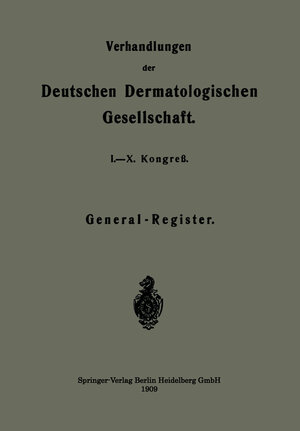 Buchcover Verhandlungen der Deutschen Dermatologischen Gesellschaft | Kenneth A. Loparo | EAN 9783662341735 | ISBN 3-662-34173-5 | ISBN 978-3-662-34173-5
