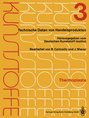 Buchcover Thermoplaste | Kenneth A. Loparo | EAN 9783662353790 | ISBN 3-662-35379-2 | ISBN 978-3-662-35379-0