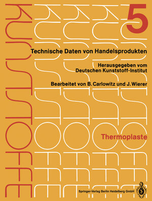 Buchcover Thermoplaste | Kenneth A. Loparo | EAN 9783662353875 | ISBN 3-662-35387-3 | ISBN 978-3-662-35387-5