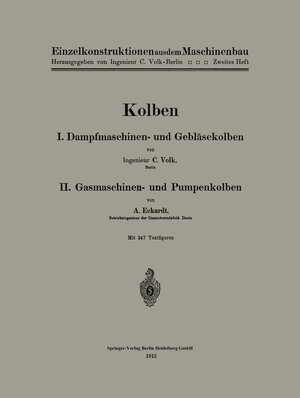 Buchcover Kolben | Carl Volk | EAN 9783662357279 | ISBN 3-662-35727-5 | ISBN 978-3-662-35727-9