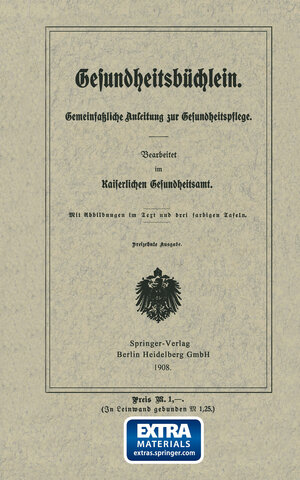 Buchcover Gesundheitsbüchlein  | EAN 9783662369838 | ISBN 3-662-36983-4 | ISBN 978-3-662-36983-8