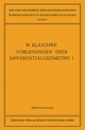 Buchcover Elementare Differentialgeometrie  | EAN 9783662384091 | ISBN 3-662-38409-4 | ISBN 978-3-662-38409-1