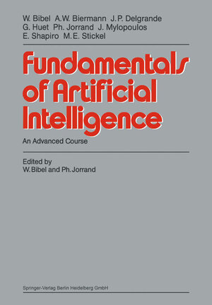 Buchcover Fundamentals of Artificial Intelligence  | EAN 9783662391570 | ISBN 3-662-39157-0 | ISBN 978-3-662-39157-0