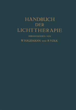 Buchcover Handbuch der Lichttherapie | O. Bernhard | EAN 9783662406977 | ISBN 3-662-40697-7 | ISBN 978-3-662-40697-7