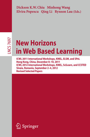 Buchcover New Horizons in Web Based Learning | EAN 9783662434543 | ISBN 3-662-43454-7 | ISBN 978-3-662-43454-3