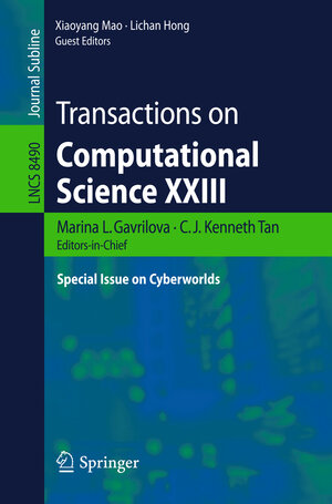 Buchcover Transactions on Computational Science XXIII | EAN 9783662437896 | ISBN 3-662-43789-9 | ISBN 978-3-662-43789-6