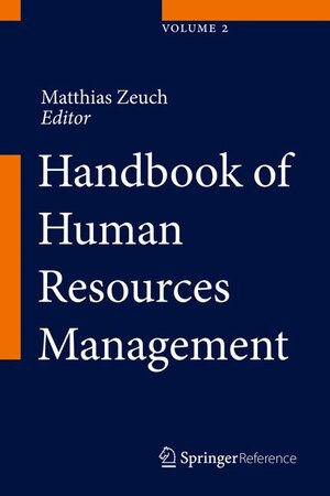 Buchcover Handbook of Human Resources Management  | EAN 9783662441527 | ISBN 3-662-44152-7 | ISBN 978-3-662-44152-7