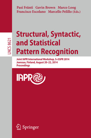 Buchcover Structural, Syntactic, and Statistical Pattern Recognition  | EAN 9783662444146 | ISBN 3-662-44414-3 | ISBN 978-3-662-44414-6