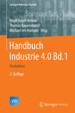 Buchcover Handbuch Industrie 4.0 Bd.1  | EAN 9783662452783 | ISBN 3-662-45278-2 | ISBN 978-3-662-45278-3