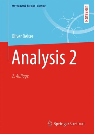 Buchcover Analysis 2 | Oliver Deiser | EAN 9783662456927 | ISBN 3-662-45692-3 | ISBN 978-3-662-45692-7