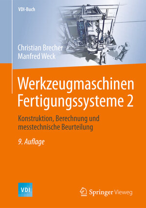 Buchcover Werkzeugmaschinen Fertigungssysteme 2 | Christian Brecher | EAN 9783662465660 | ISBN 3-662-46566-3 | ISBN 978-3-662-46566-0