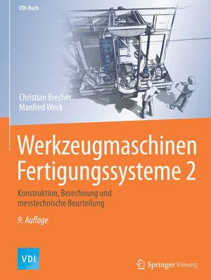 Buchcover Werkzeugmaschinen Fertigungssysteme 2 | Christian Brecher | EAN 9783662465677 | ISBN 3-662-46567-1 | ISBN 978-3-662-46567-7