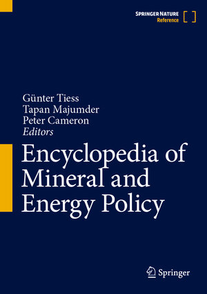 Buchcover Encyclopedia of Mineral and Energy Policy  | EAN 9783662474921 | ISBN 3-662-47492-1 | ISBN 978-3-662-47492-1
