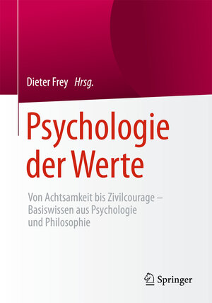 Buchcover Psychologie der Werte  | EAN 9783662480137 | ISBN 3-662-48013-1 | ISBN 978-3-662-48013-7