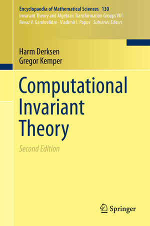Buchcover Computational Invariant Theory | Harm Derksen | EAN 9783662484227 | ISBN 3-662-48422-6 | ISBN 978-3-662-48422-7
