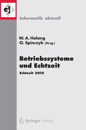 Buchcover Betriebssysteme und Echtzeit  | EAN 9783662486115 | ISBN 3-662-48611-3 | ISBN 978-3-662-48611-5