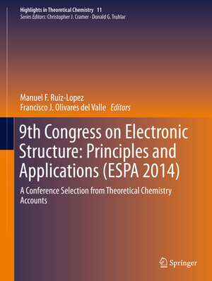 Buchcover 9th Congress on Electronic Structure: Principles and Applications (ESPA 2014) | EAN 9783662487938 | ISBN 3-662-48793-4 | ISBN 978-3-662-48793-8