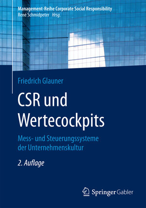 Buchcover CSR und Wertecockpits | Friedrich Glauner | EAN 9783662489291 | ISBN 3-662-48929-5 | ISBN 978-3-662-48929-1