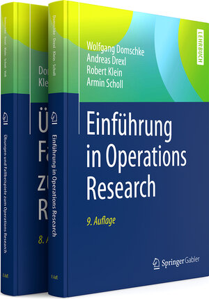 Buchcover Lehr- und Arbeitsbuch Operations Research im Paket | Wolfgang Domschke | EAN 9783662491065 | ISBN 3-662-49106-0 | ISBN 978-3-662-49106-5