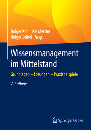 Buchcover Wissensmanagement im Mittelstand  | EAN 9783662492192 | ISBN 3-662-49219-9 | ISBN 978-3-662-49219-2