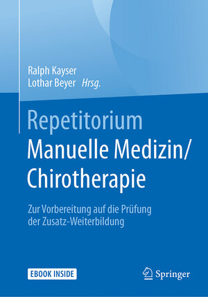 Buchcover Repetitorium Manuelle Medizin/Chirotherapie  | EAN 9783662497616 | ISBN 3-662-49761-1 | ISBN 978-3-662-49761-6