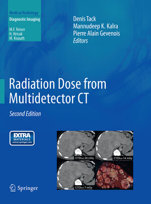 Buchcover Radiation Dose from Multidetector CT  | EAN 9783662500392 | ISBN 3-662-50039-6 | ISBN 978-3-662-50039-2