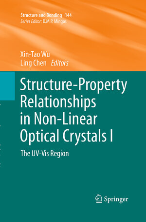 Buchcover Structure-Property Relationships in Non-Linear Optical Crystals I | EAN 9783662508701 | ISBN 3-662-50870-2 | ISBN 978-3-662-50870-1