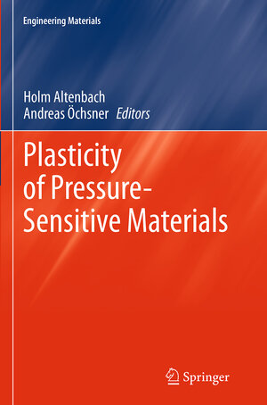 Buchcover Plasticity of Pressure-Sensitive Materials | EAN 9783662519233 | ISBN 3-662-51923-2 | ISBN 978-3-662-51923-3