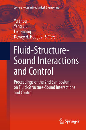 Buchcover Fluid-Structure-Sound Interactions and Control | EAN 9783662524190 | ISBN 3-662-52419-8 | ISBN 978-3-662-52419-0