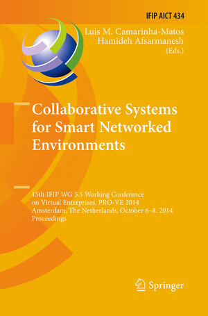 Buchcover Collaborative Systems for Smart Networked Environments | EAN 9783662526057 | ISBN 3-662-52605-0 | ISBN 978-3-662-52605-7