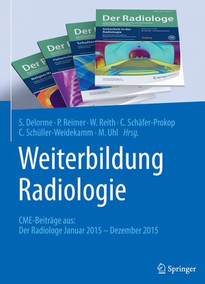Buchcover Weiterbildung Radiologie  | EAN 9783662527528 | ISBN 3-662-52752-9 | ISBN 978-3-662-52752-8