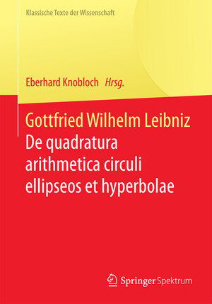 Buchcover Gottfried Wilhelm Leibniz  | EAN 9783662528020 | ISBN 3-662-52802-9 | ISBN 978-3-662-52802-0