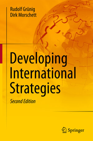 Buchcover Developing International Strategies | Rudolf Grünig | EAN 9783662531228 | ISBN 3-662-53122-4 | ISBN 978-3-662-53122-8