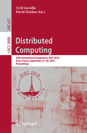 Buchcover Distributed Computing | EAN 9783662534250 | ISBN 3-662-53425-8 | ISBN 978-3-662-53425-0