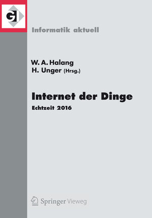 Buchcover Internet der Dinge  | EAN 9783662534434 | ISBN 3-662-53443-6 | ISBN 978-3-662-53443-4