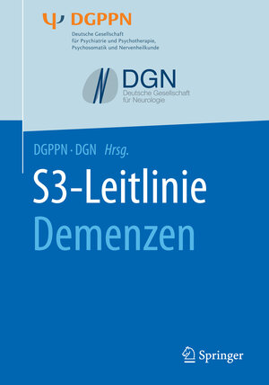 Buchcover S3-Leitlinie Demenzen  | EAN 9783662538753 | ISBN 3-662-53875-X | ISBN 978-3-662-53875-3