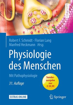 Buchcover Physiologie des Menschen  | EAN 9783662541210 | ISBN 3-662-54121-1 | ISBN 978-3-662-54121-0